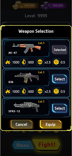 Fighters gameplay image