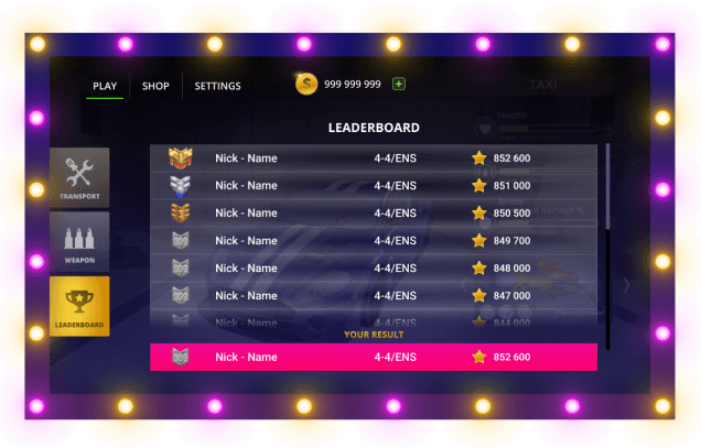 Leaderboard & competitions Leaderboard & competitions